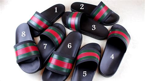 fake flip flops gucci|knockoff gucci slides.